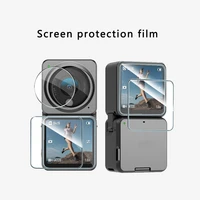 tempered glass screen protector for dji action 2 sport camera scratch resistant protective film accessories