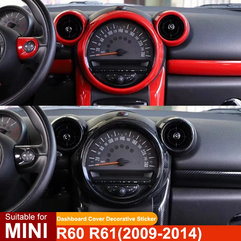 Для MINI ONE Cooper S JCW R60 R61 кольцо на панель приборной панели автомобиля декоративная
