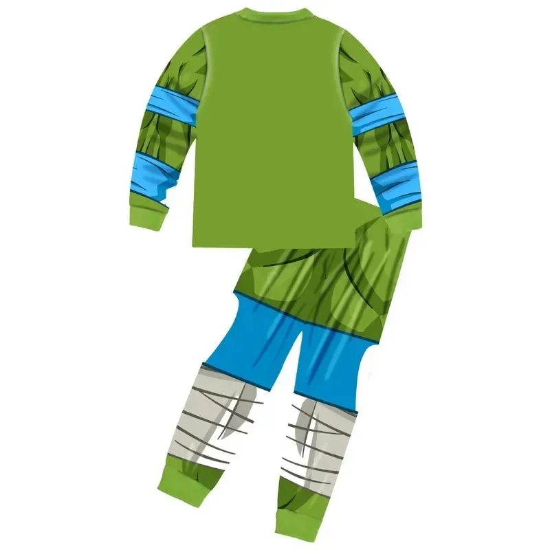Фото Премиум-костюм для подростков: костюм для косплея в стиле Черепашки-ниндзя, маска, аксессуары для аниме, украшение для Хэллоуина, праздничной вечеринки. №2