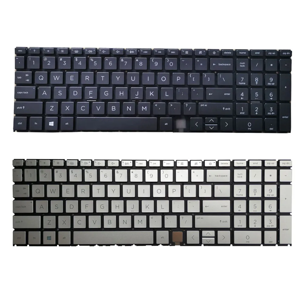 

New Backlit US Keyboard For HP Envy x360 15-EE 15M-EE 15M-ED TPN-C149 15-AG TPN-W140 17-CG 17M-CG 17T-CG English Black