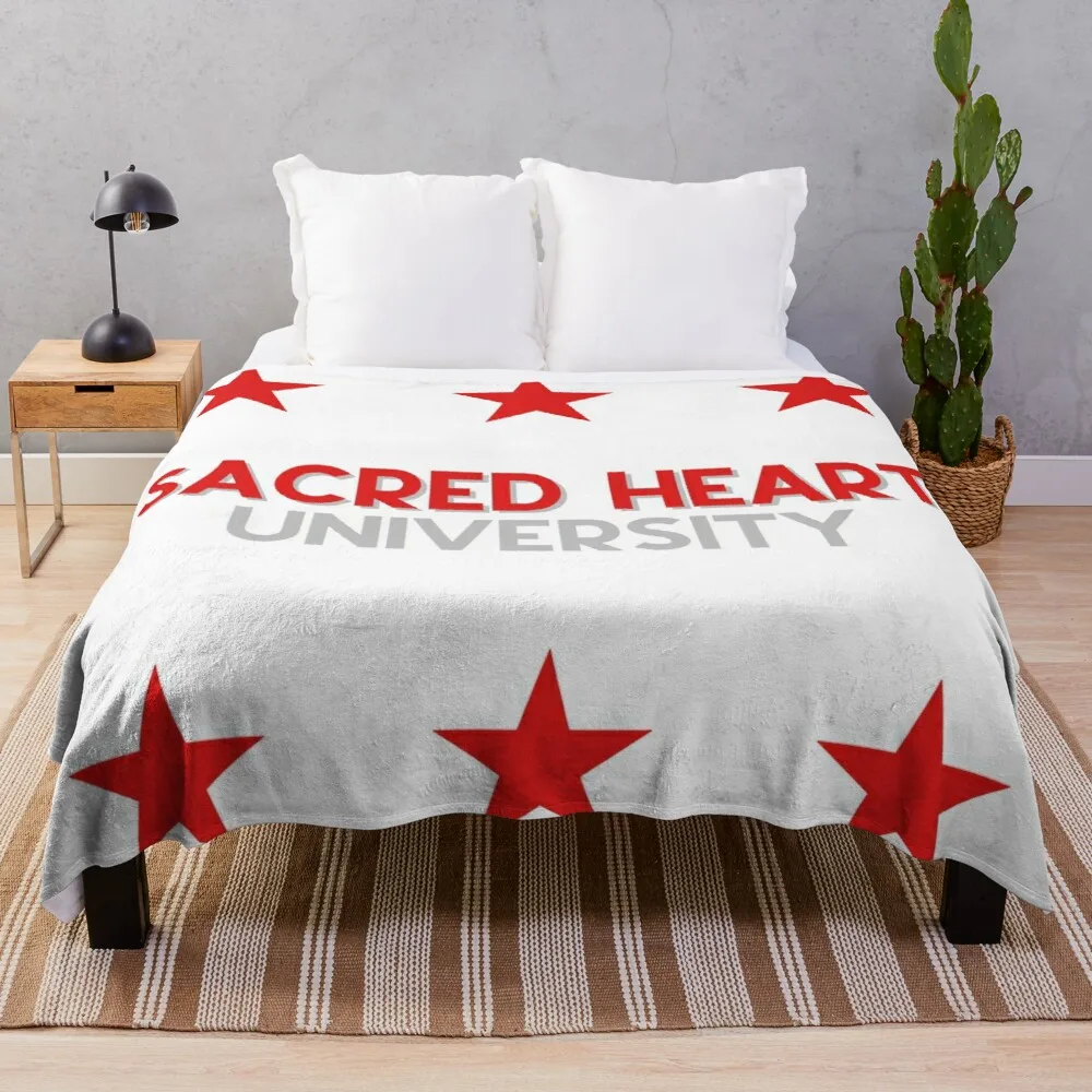 

Sacred Heart Throw Blanket tourist blanket textile for winter home
