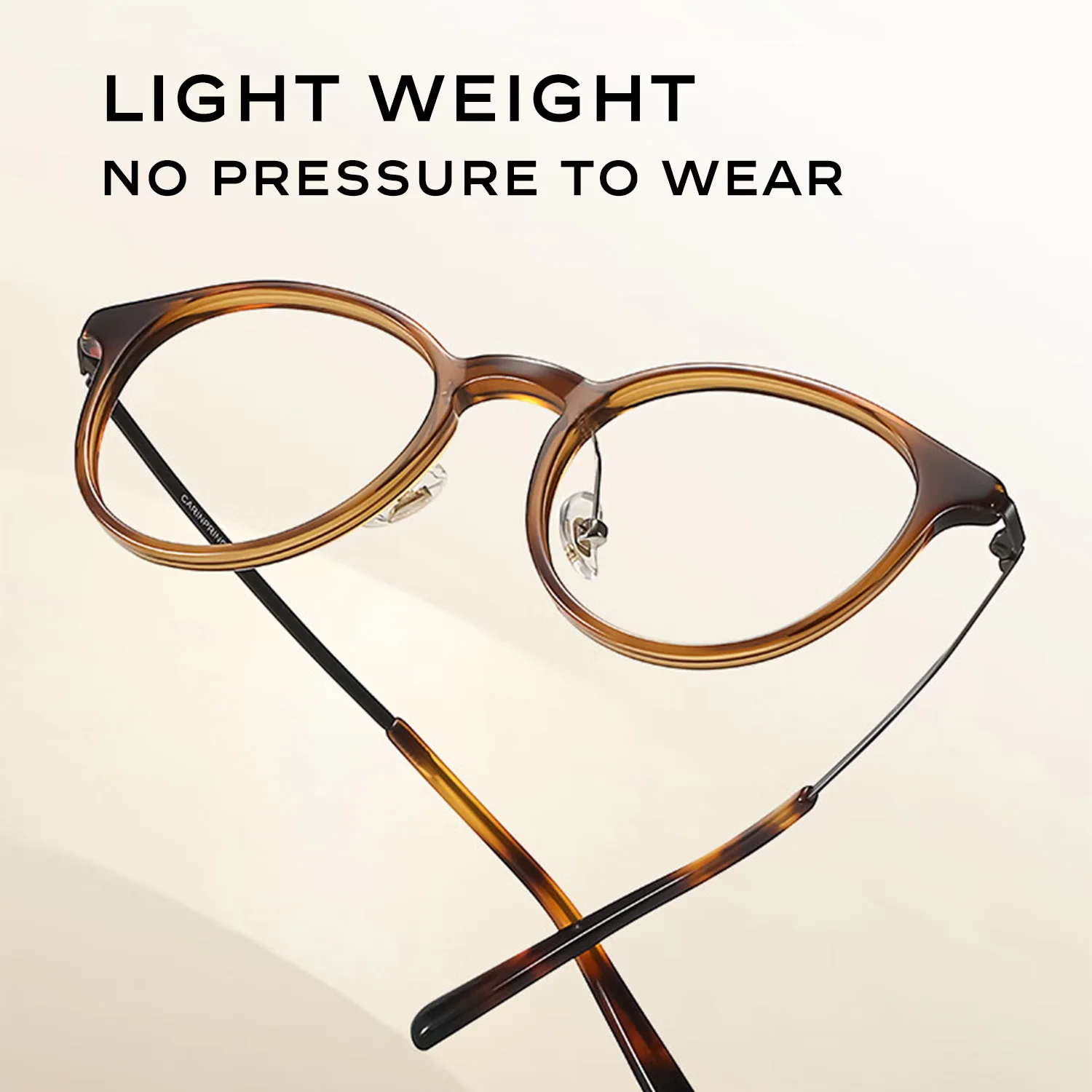 Оправы для очков CAPONI мужчин Ретро Винтажные высококачественные оправы