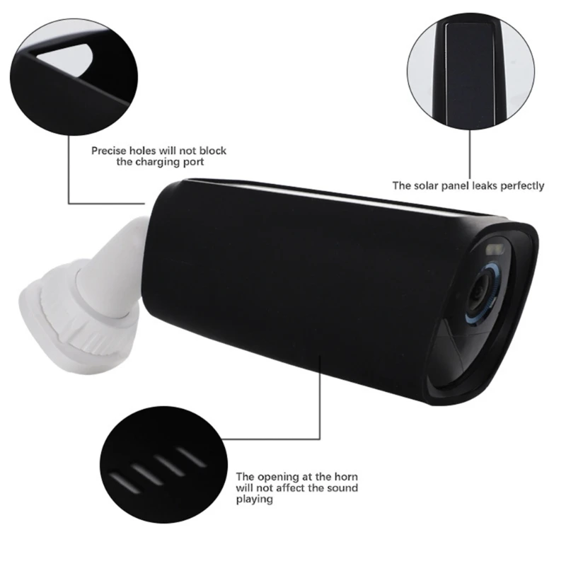 

Security Cam Housing Silicone Cover Protective Case for eufy3 Camera Shockproof Waterproof Protector SkinUVProtection