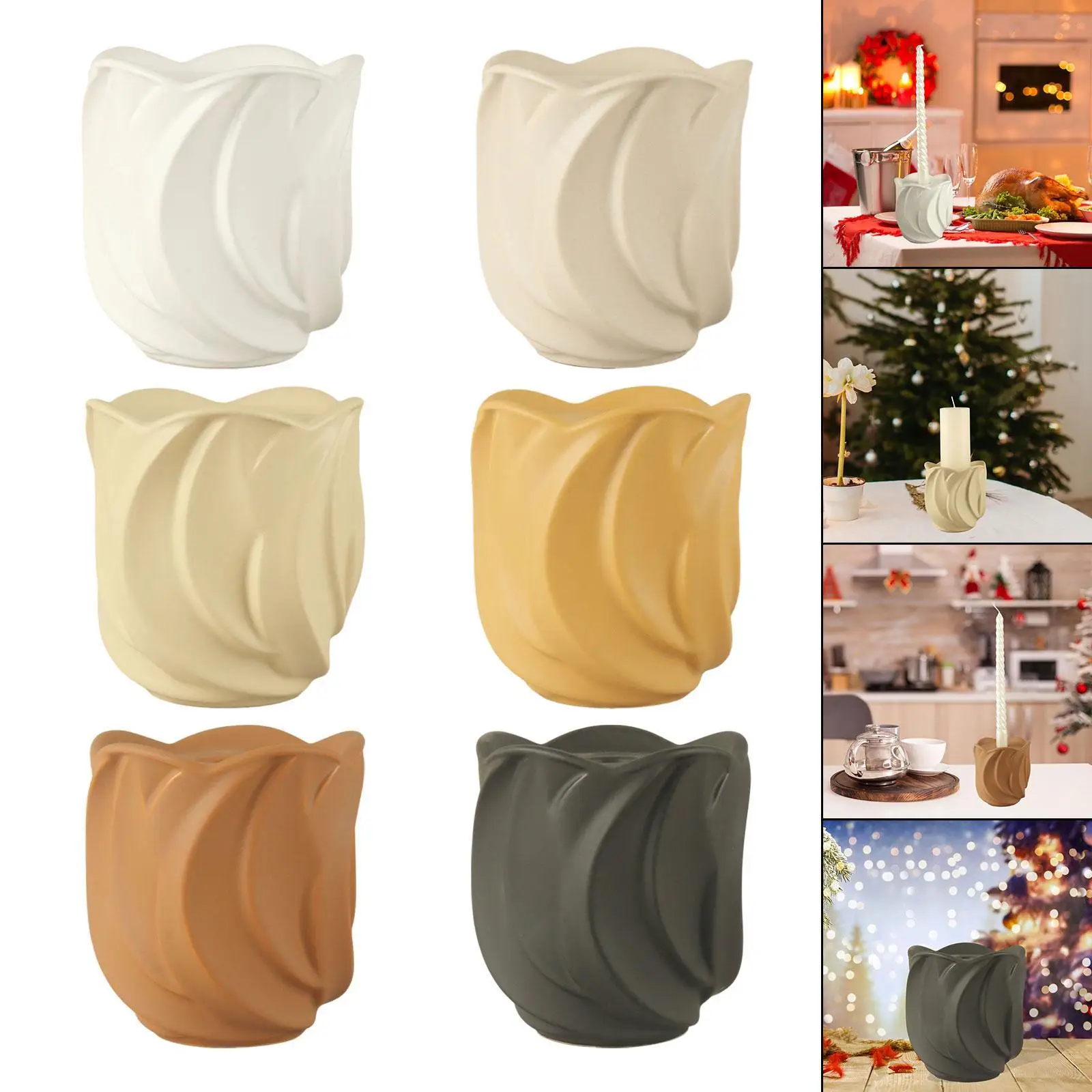 Художественный подсвечник для свечей на столбе креативный журнального столика