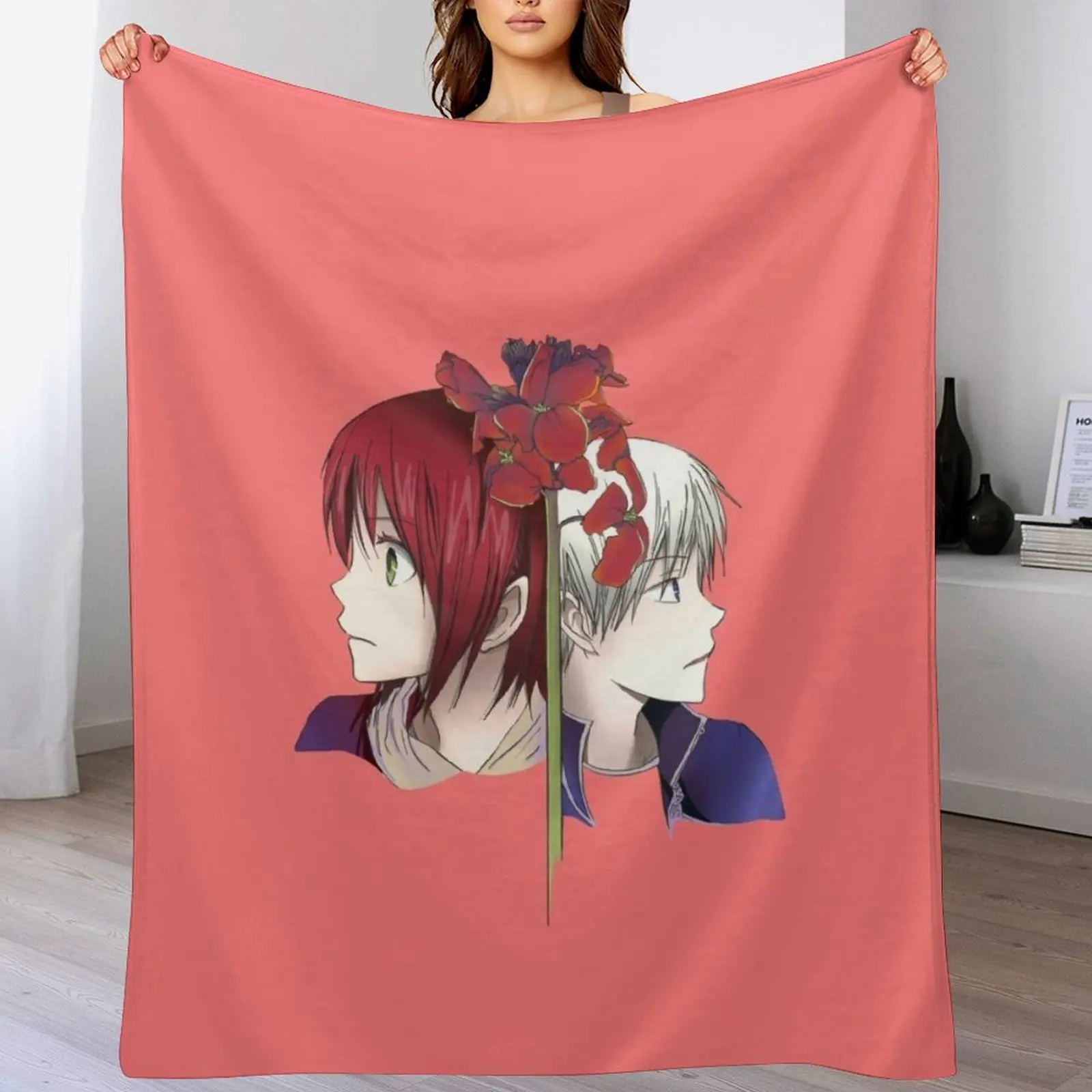 Одеяло Akagami no Shirayukihime диван-кровать идеи подарков на день Святого Валентина