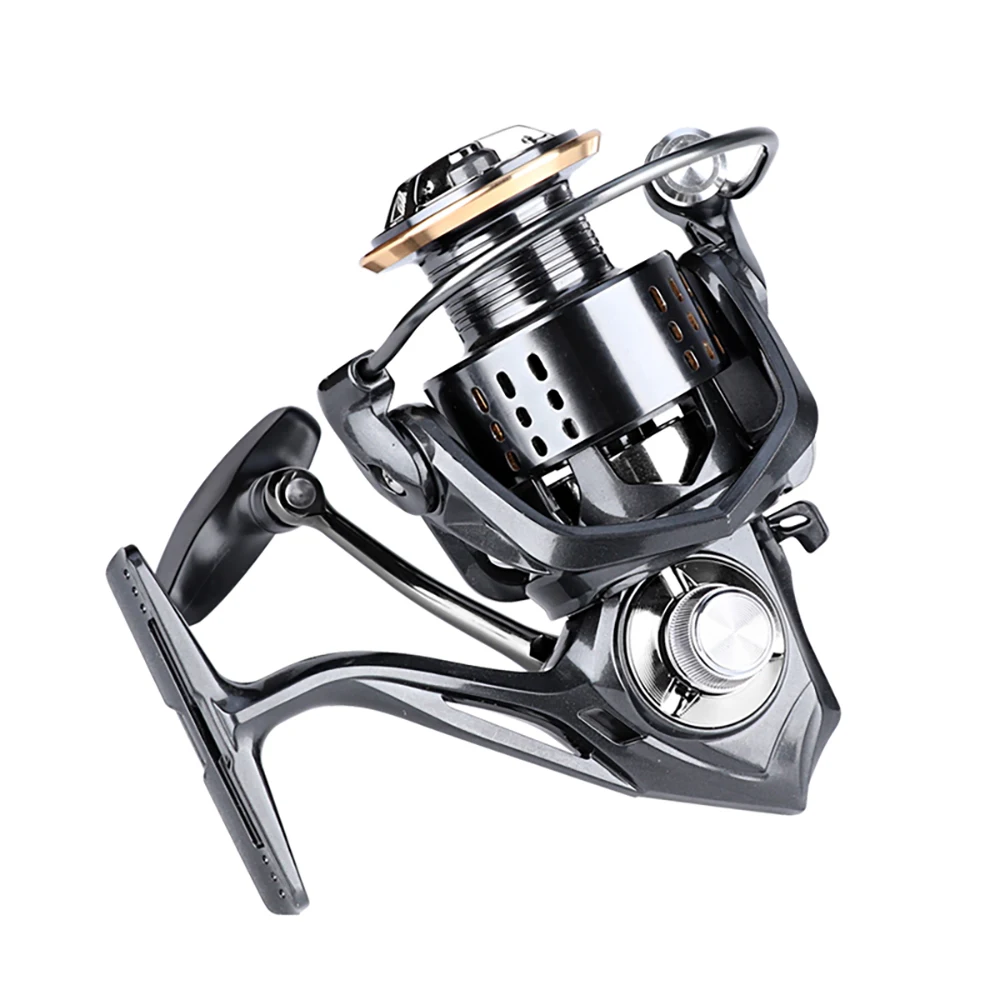 

JOSBY Fishing Reel 5.2:1 4.7:1 Gear Ratio Max Drag 15Kg Carp 2000-7000 All Metal Spool Stainless Spinning Wheel Pesca