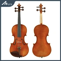 handmade master concert stradivari style violin european spruce two piece flamed maple 44 34 12 fiddle orchestra players set