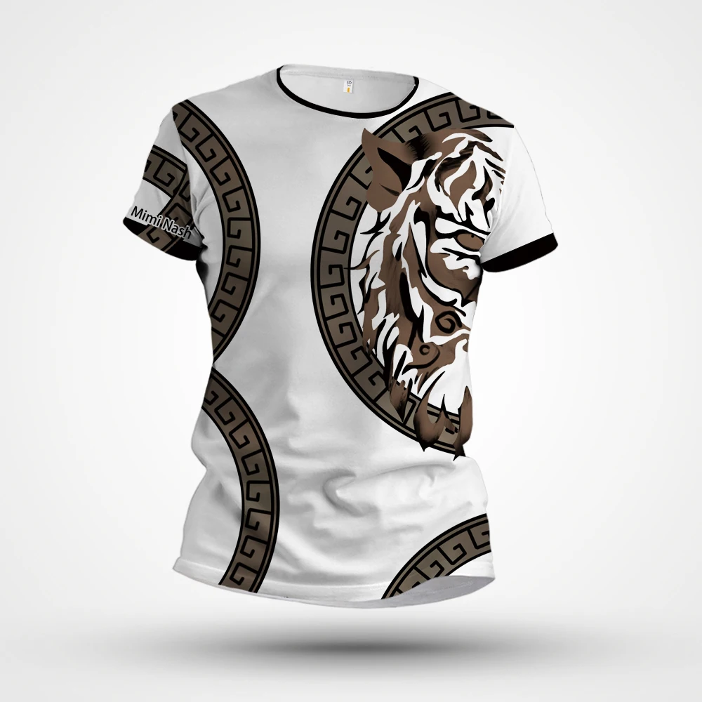 

Men's Fashion 3D Printing Short Sleeve Casual O-Neck Children's T-shirt Unisex Summer Top Fashion Popular Street