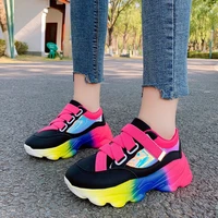 women vulcanized shoes breathable running walking sneakers outdoor fashion comfortable casual platform shoes zapatillas mujer