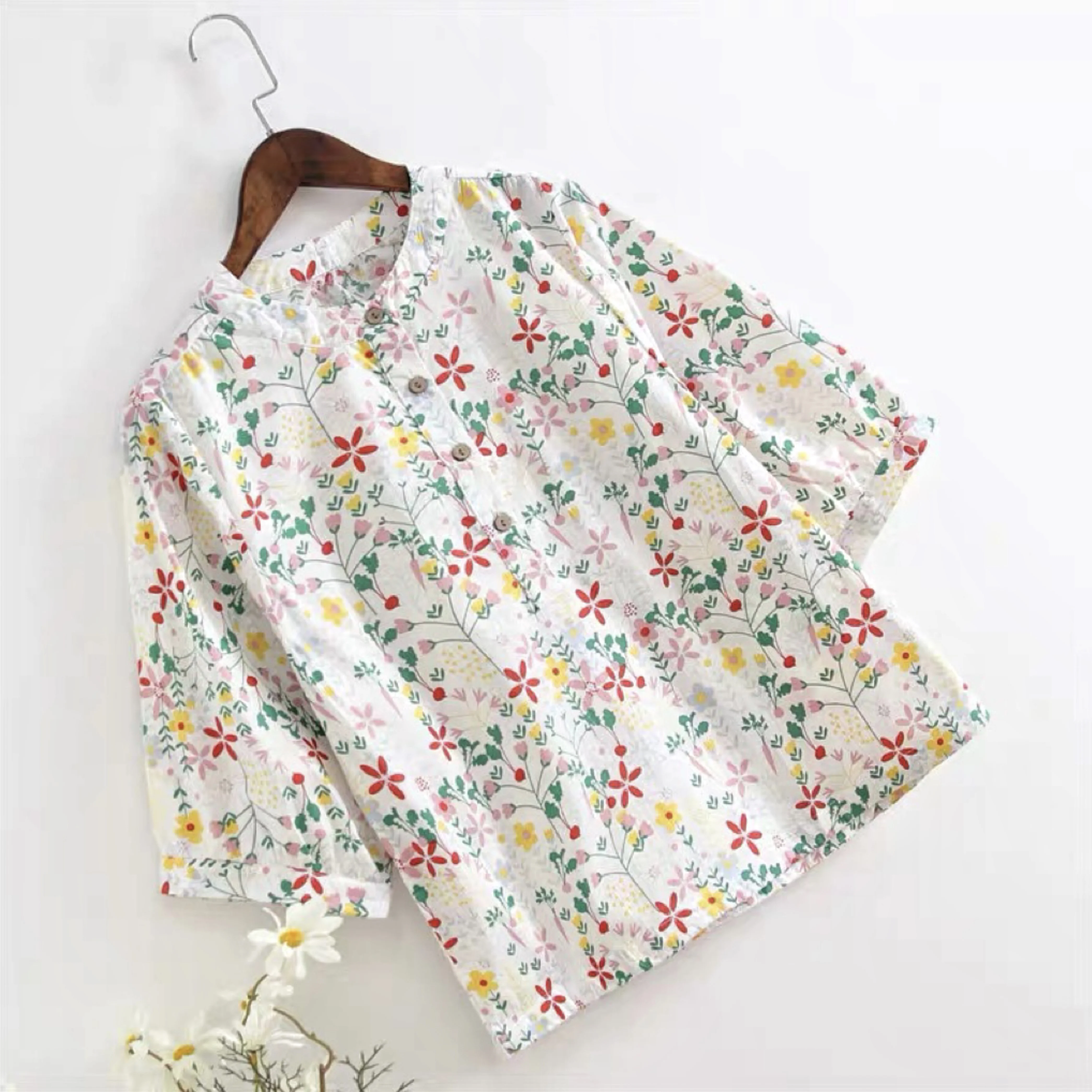 Поплиновая ткань из чистого хлопка с принтом Либерти и редиса детские платья