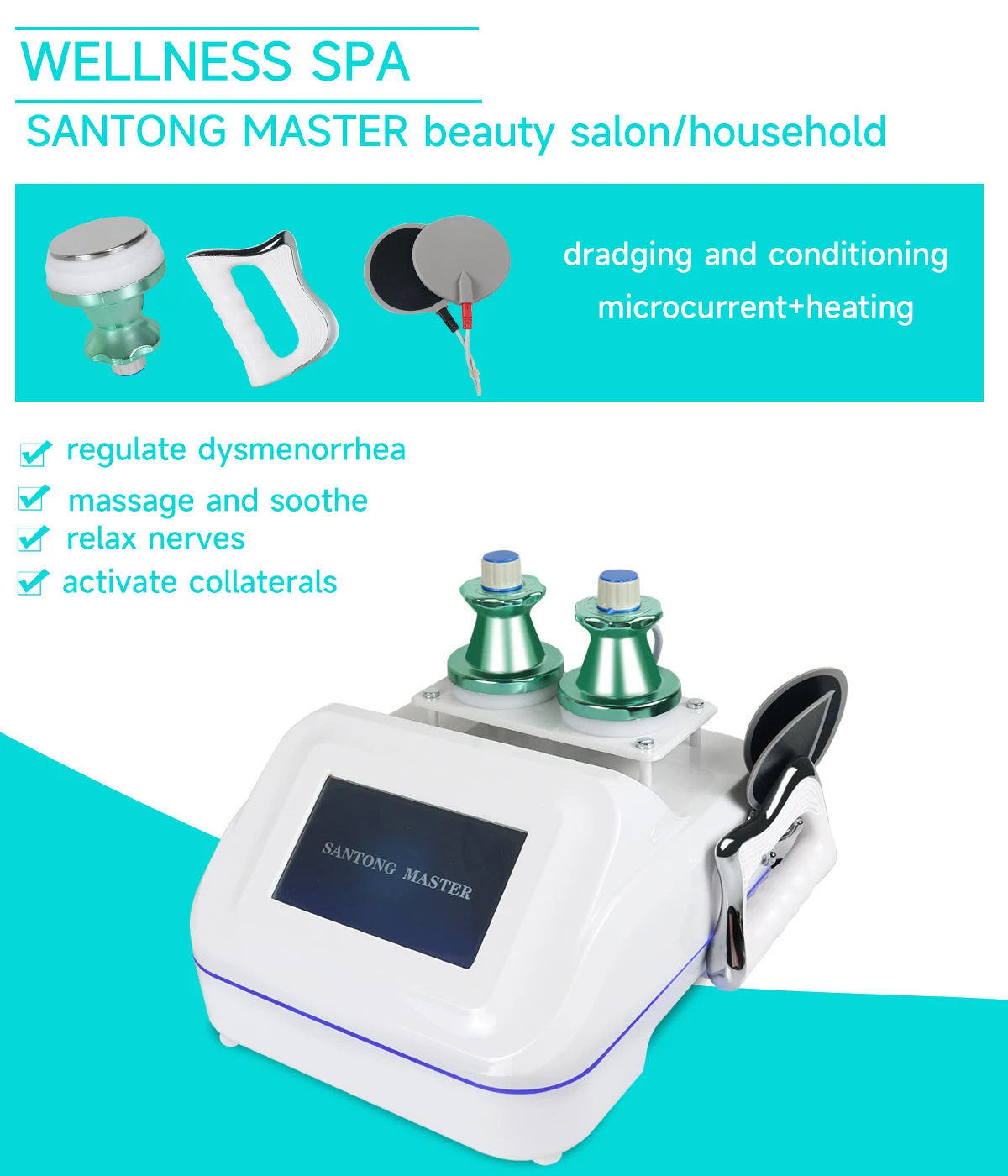 MEISIKANG китайский массажный драга для ухода за телом меридианы облегчение боли в