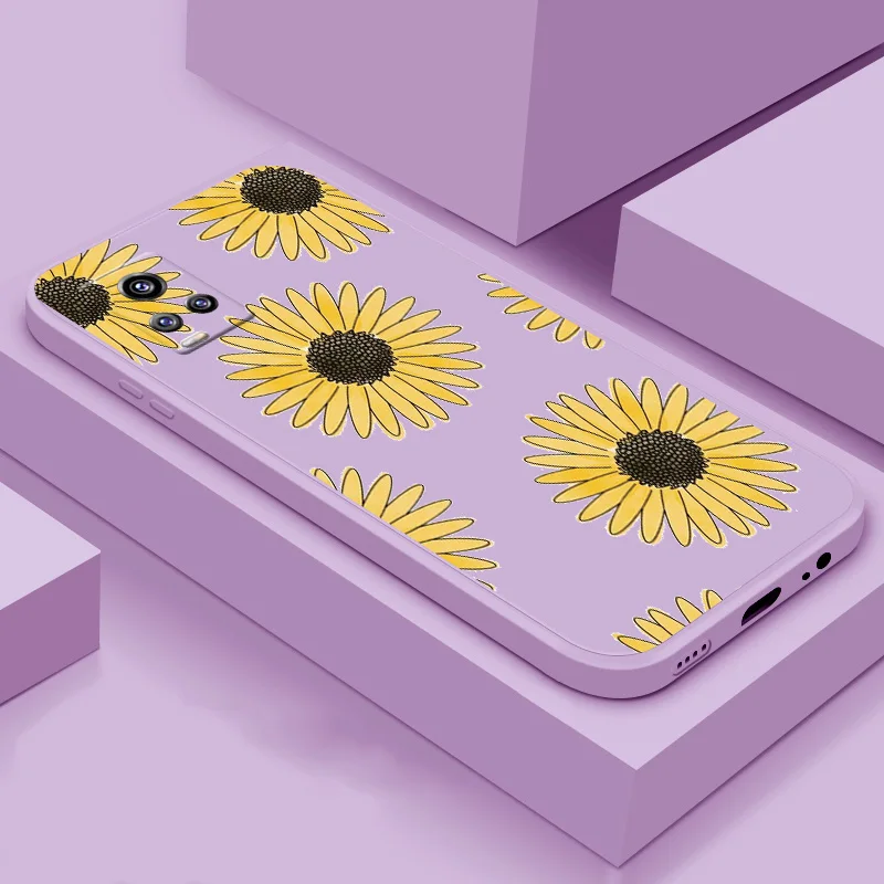 

For Vivo V20 Pro V20se V21 V21e case Soft TPU silicone protection phone Sheel flower color back cover phone case