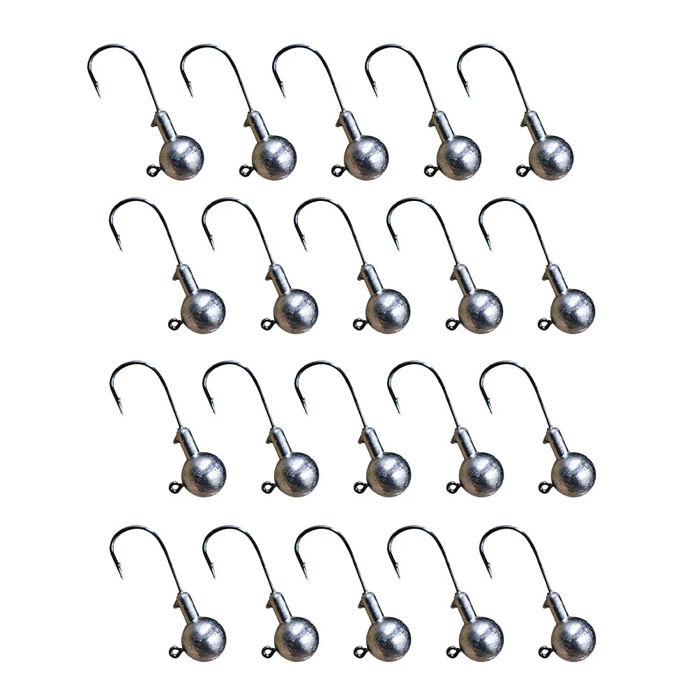 

50 Pcs Hooks Sturdy Headed Lure Hook Tool