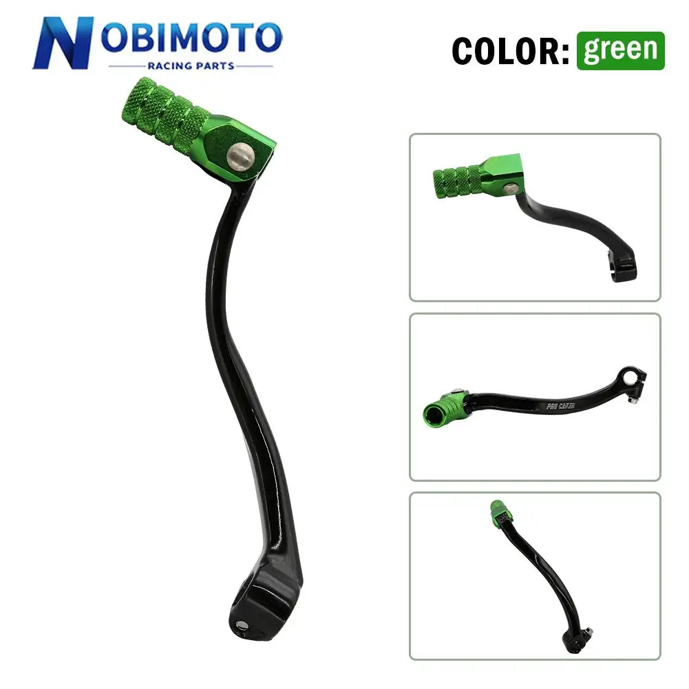 

Motorcross Motobike Scooer Motorcycle Alluminium Forged Gear Shift Shaft Lever For KAWASAKI KX250F SUZUKI RMZ250 2004-2006