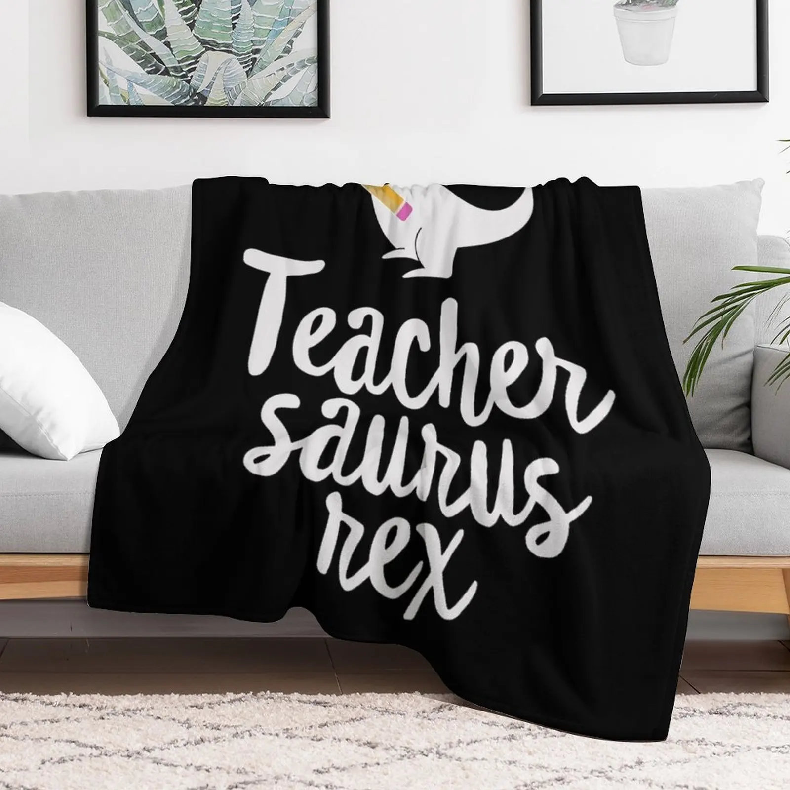 Рубашка для учителя Saurus Rex-ученика Trex подарок на день матери одеяло роскошный