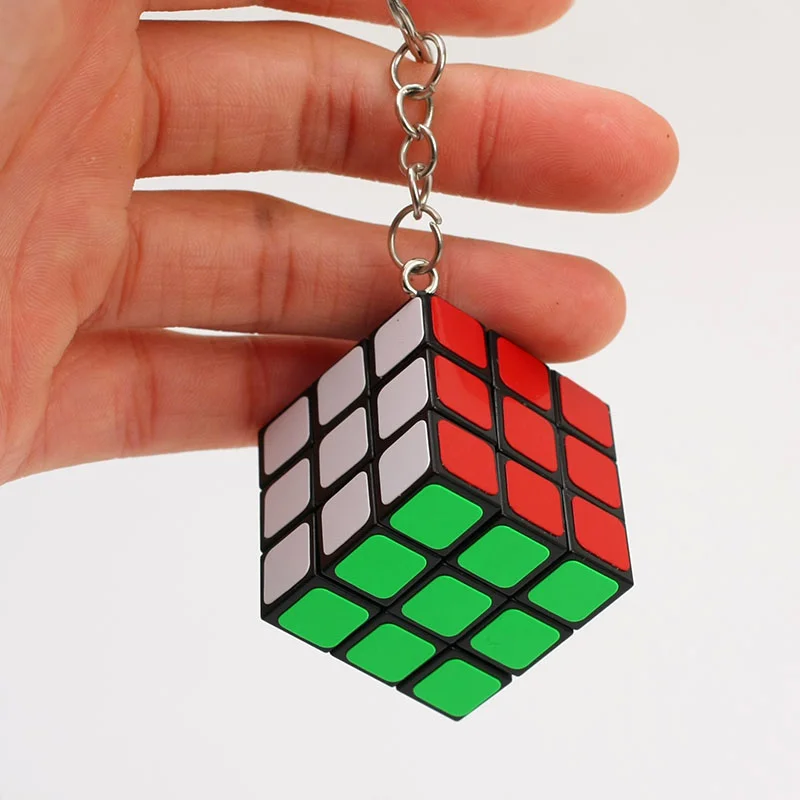 Самый дешевый 3x3x3 ZCUBE мини 3-й заказ брелок волшебный скоростной пазл обучающая
