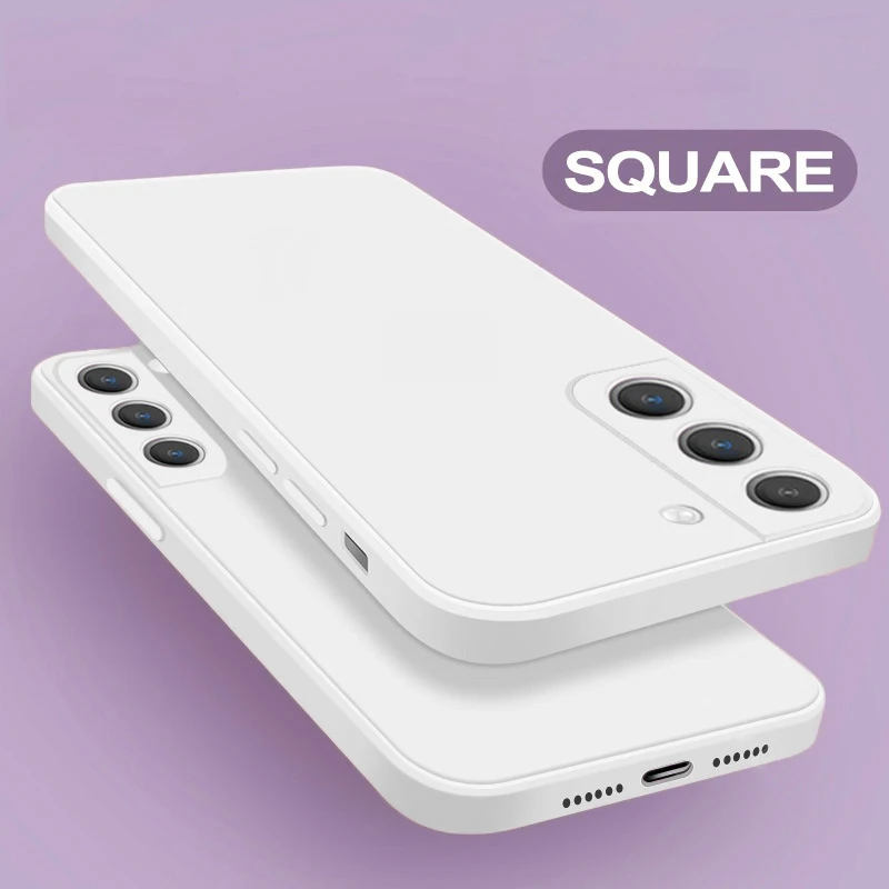 

Fashion Phone Case For Samsung Galaxy S23 Ultra S22 A53 S21 A33 A52 S20 S10 Plus FE A73 A72 A51 A32 4G 5G Silica Gel Cover