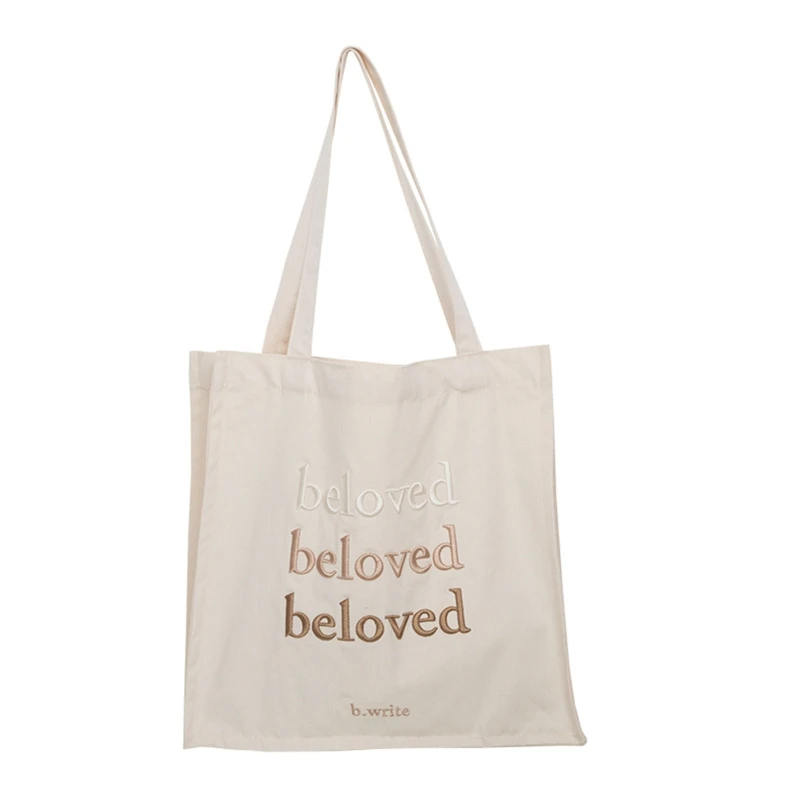 

Canvas Handbags Women Shoulder Bag Casual Cute Shopping Bags Canvas Tote Bag