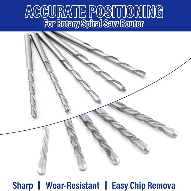 18 шт. фрезы для резки дерева 1/8 дюйма
