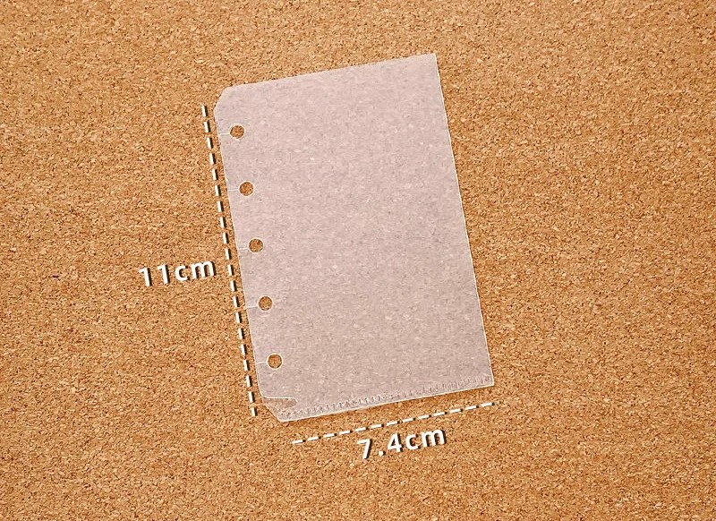 

Прозрачный блокнот M5 A8 PP