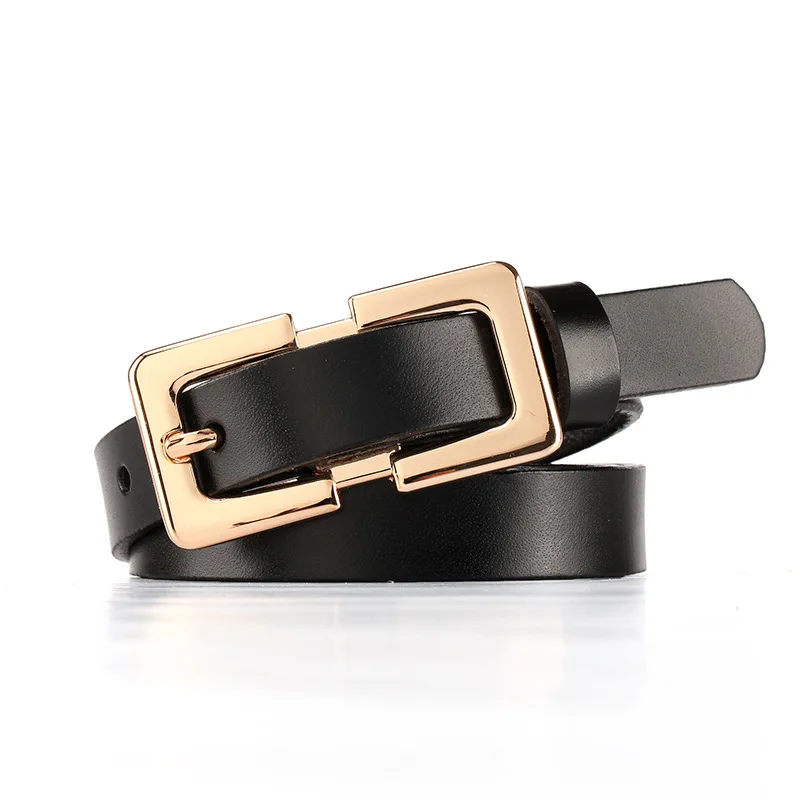 

Vintage Women's leather needle buckle thin, simple and versatile belt women's decoration belts for women luxury designer brand