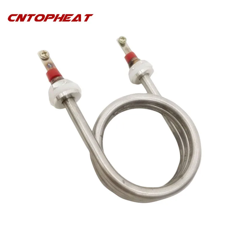 

220v 1200w Water Heating Element M12 Thread Spiral Heater SS304 Immersion Tubular Screw in Heater