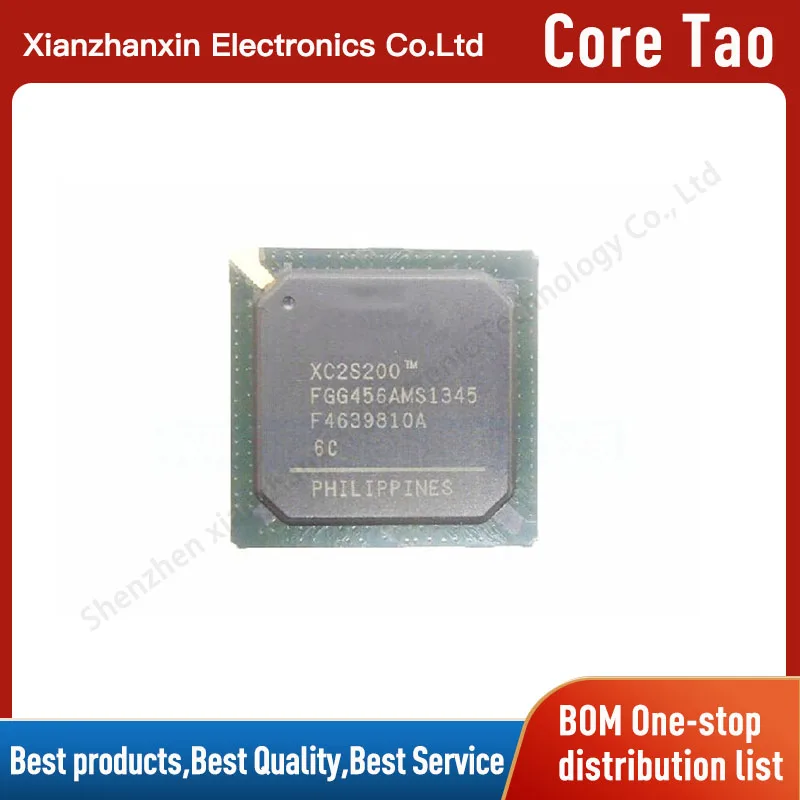 1PCS/LOT XC2S200-5FGG456 XC2S200-FGG456 FBGA456 Embedded FPGA programmable