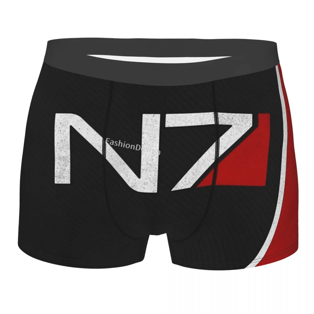 

Трусы-боксеры Mass Effect N7 мужские, хлопковые трусы, вентилируемые шорты, нижнее белье