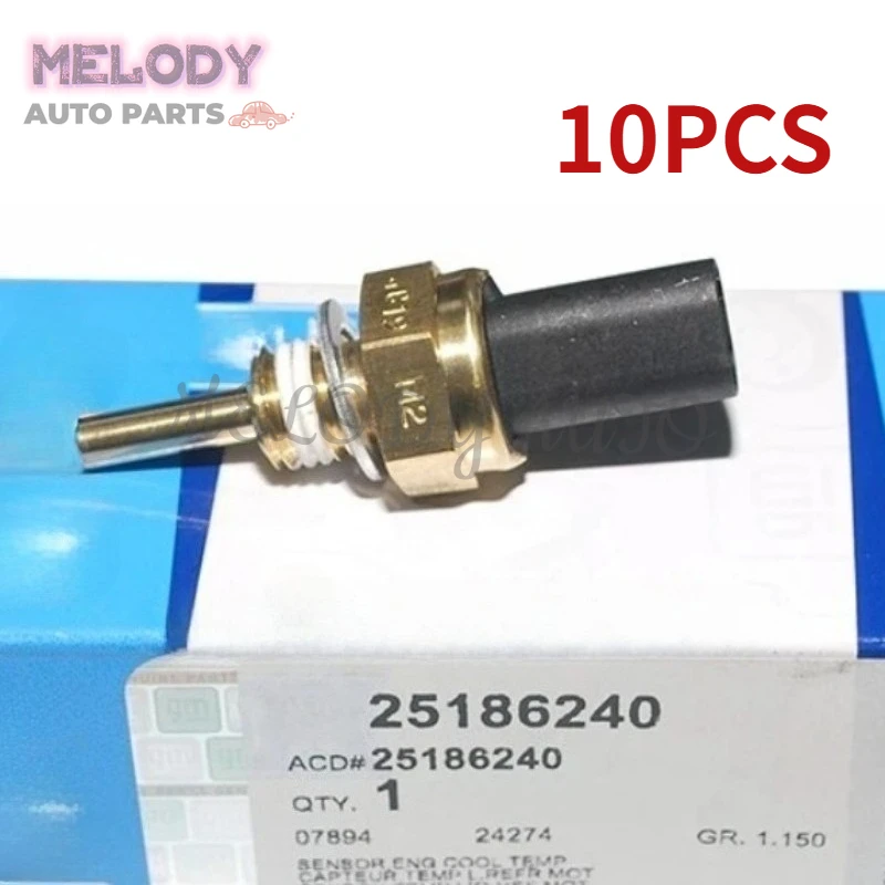 

10 шт. датчиков температуры охлаждающей жидкости 25186240 для Chevrolet Camaro, Captiva, Silverado 1500, GMC Terrain