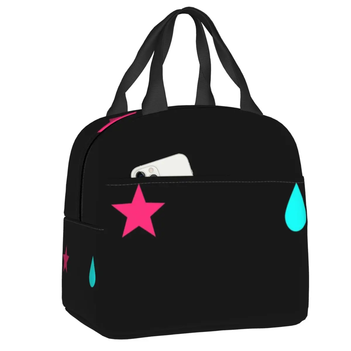 

Custom Hunter X Hunter Lunch Bag Women Thermal Cooler Insulated Lunch Box for Student School Fruit Fresh Storage Bag lunchbag