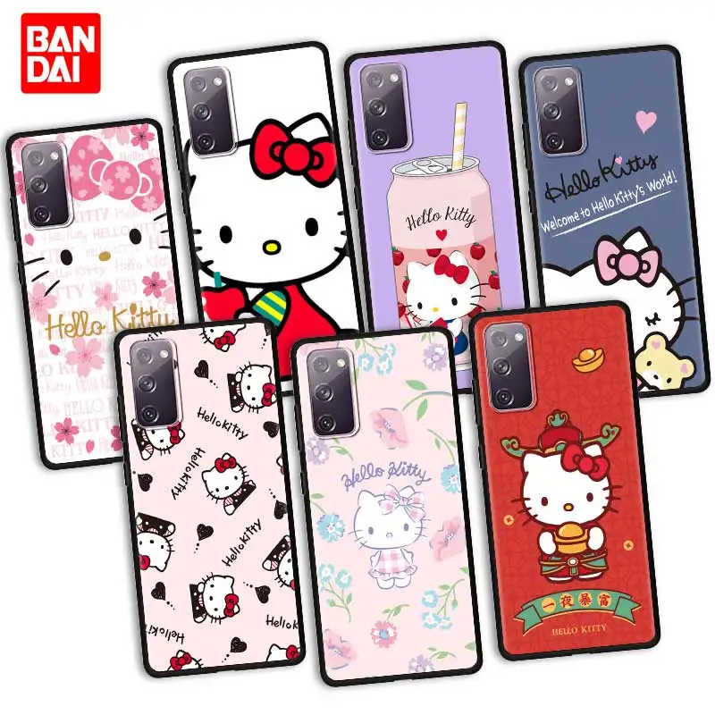 

Hello Kitty Super Phone Case for Samsung Galaxy S20 FE S21 S10 S9 Plus Ultra 5G S20fe S21fe S20ultra Funda Silicone Coque Cover