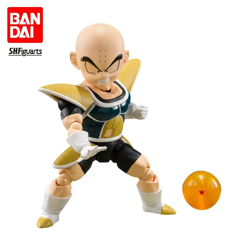 

Bandai оригинальные SHF S.H. Фигуртс Драконий жемчуг крилин Аниме Коллекция фигурок модели орнамент детская игрушка Рождественский подарок на день рождения