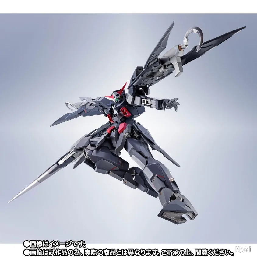 Фото BANDAI SPIRITS METAL ROBOT SPIRITS Gundam AGE-2 Dark Hound: Коллекционные фигурки мобильных костюмов Gundam AGE, аниме-подарки для хобби №3