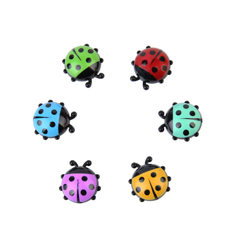6 шт. креативная фотонаклейка божья коровка |