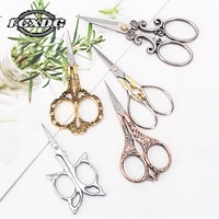european vintage craft scissors for sewing and needlework diy sewing tools zig zag fabric scissors antique embroidery scissors