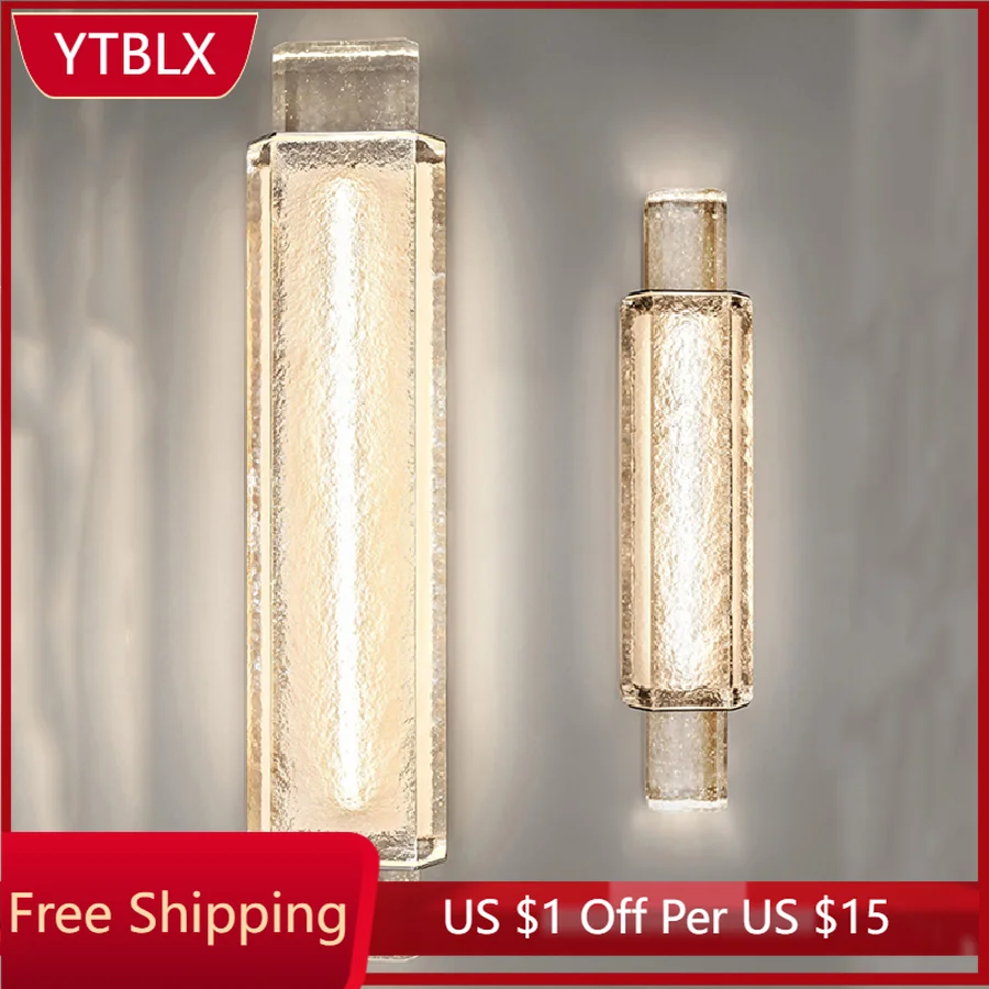 

Modern Bubble Crystal Wall Lamp Aisle Sconce Luxury LED Sofa Background Wall Light For Living Room Bedroom Restroom Stair Light