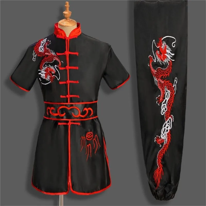 

Chinese Style Martial Arts Performance Clothing Children's Embroidery Competition Clothing Creative Kungfu Kung Fu Uniform LE462