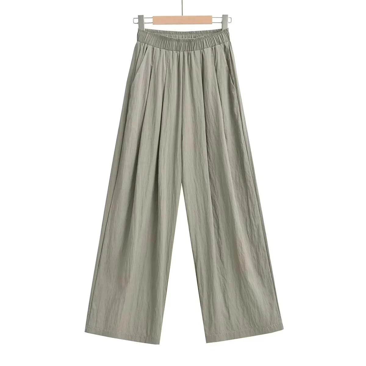 Новинка лета 2024 черные брюки длинные модные праздничные и рабочие