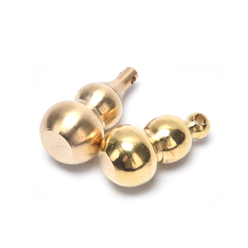 Китайская фэншуй маленькая бронзовая Изысканная бутылочная Тыква Калабаш кубик