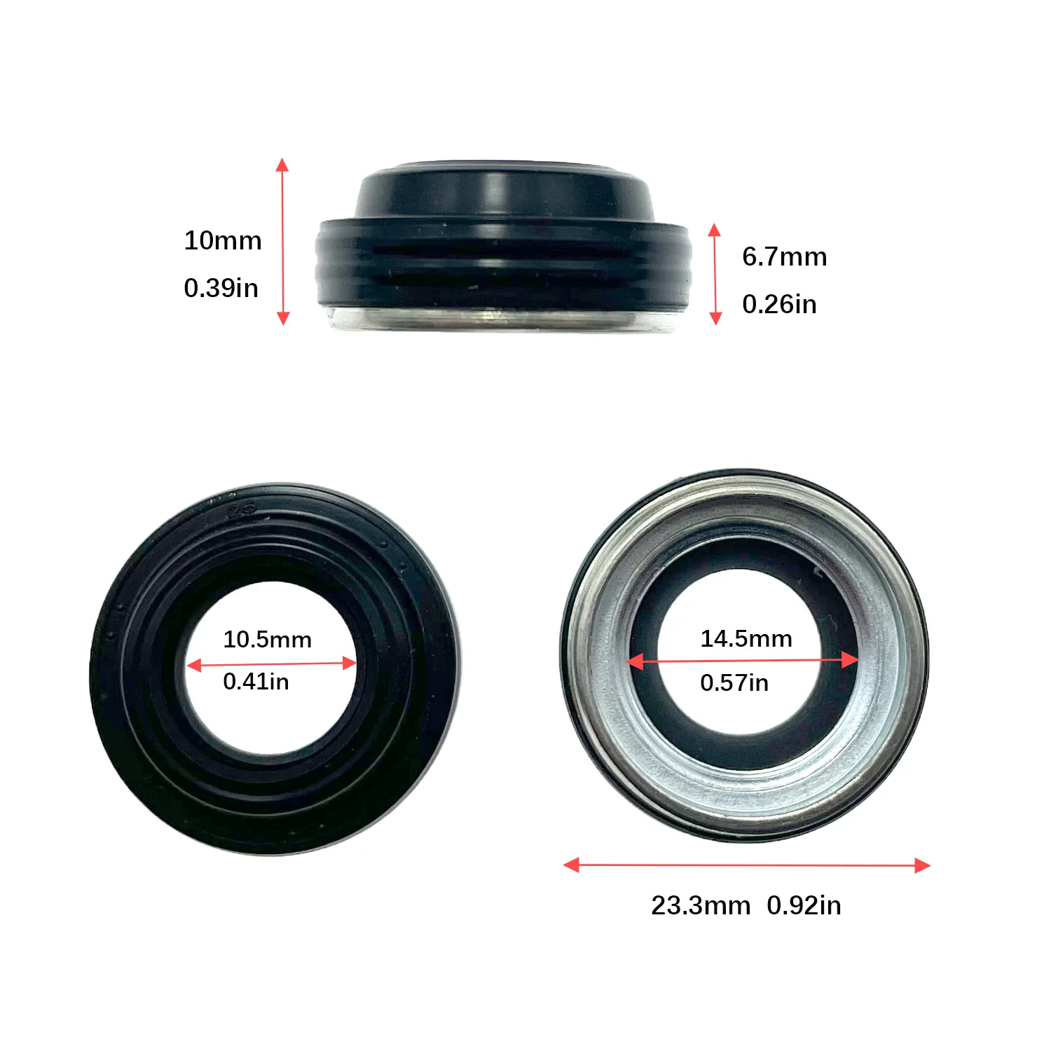 

Комплект масляных уплотнений для автомобильного кондиционера компрессора, 55 шт., для FS10 7SUB16 MAS90/105 A32 DKS32C 10PA15C/17C HCC V5, уплотнение вала