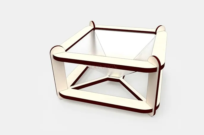 

Science first prize science and technology small production small invention creative children's experiment 3d holographic