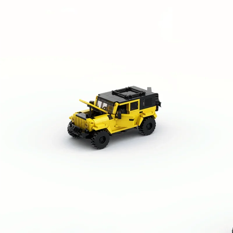 Оригинальная авторизация Moonrock JEEP Wrangler Rubicon строительные блоки модель автомобиля
