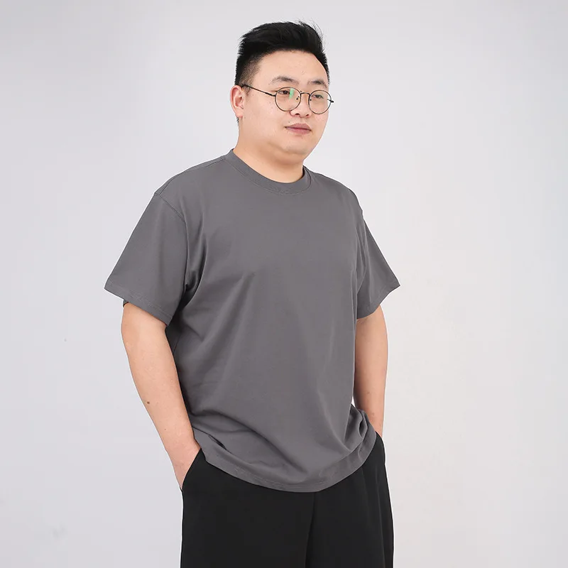 Летняя мужская футболка большого размера бюст 202 см 16XL 15XL 14XL 13XL вес 170KG-250KG больших