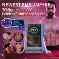 emslim neo rf machine 2022 portable ems nova 13 tesla body slimming fat burner bulid buttock muscle sculpt at home