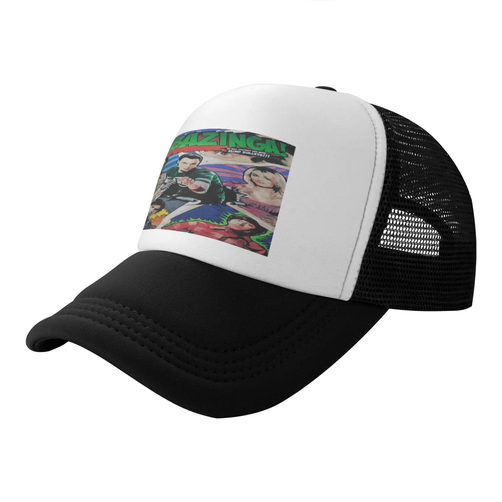 

Big Bang Theory Cast Comic Bazinga Men's Cap Streetwear Adventure Time Brazil Beret Men's Cap Bucket Hat Men's Hat Wool Beanie