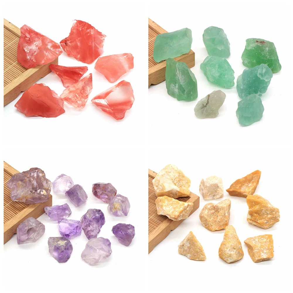 

Natural Raw Stones Ore Irregular Healing Crystal Bulk Tumbled Quartz Minerals Specimens Gemstones Collection Aquarium Decoration