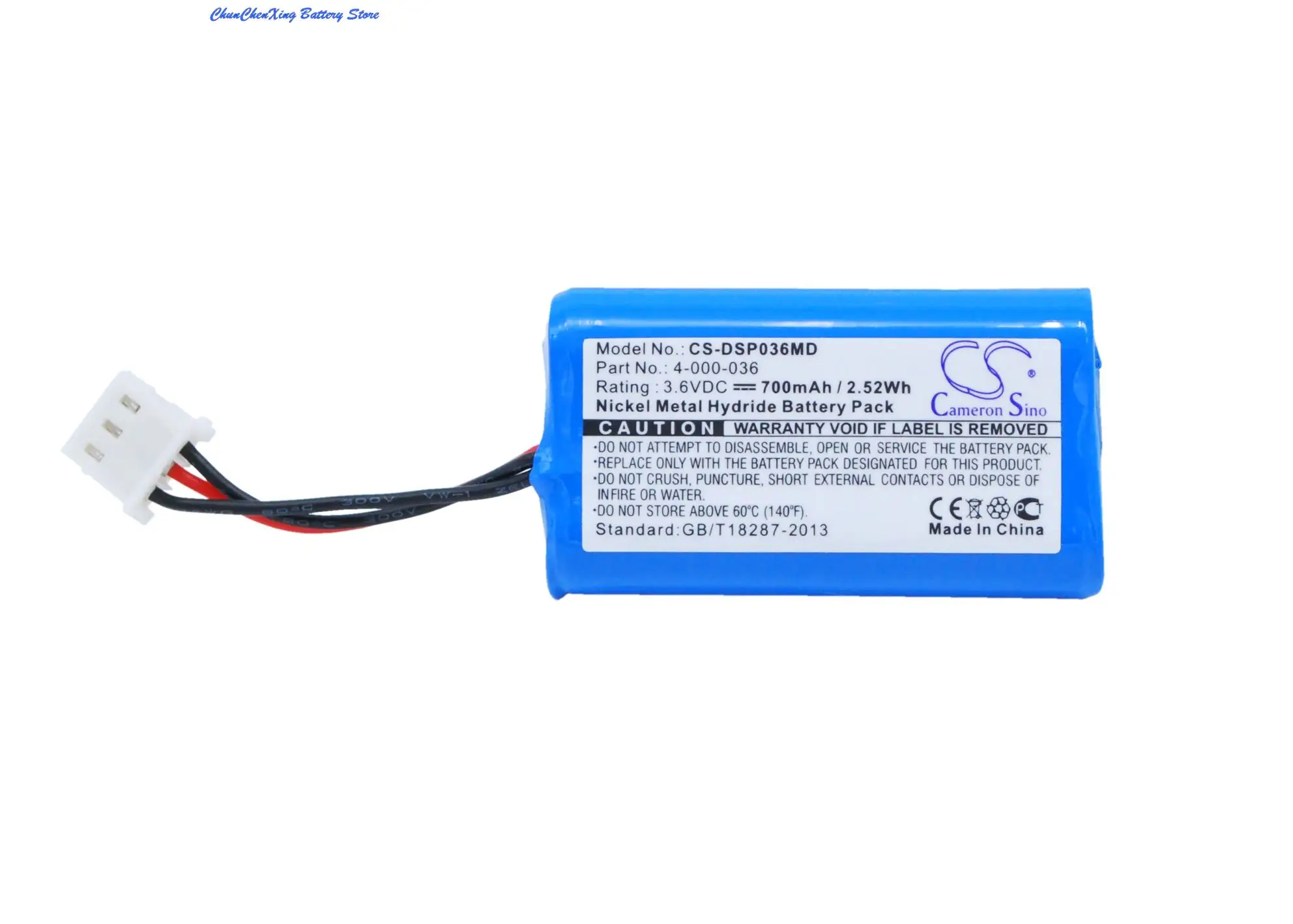 

700mAh Battery for Drummond Scientific Portable Pipet-Aid XL, Portable Pipet-Aid XP2, Portable Pipet-Aid PK