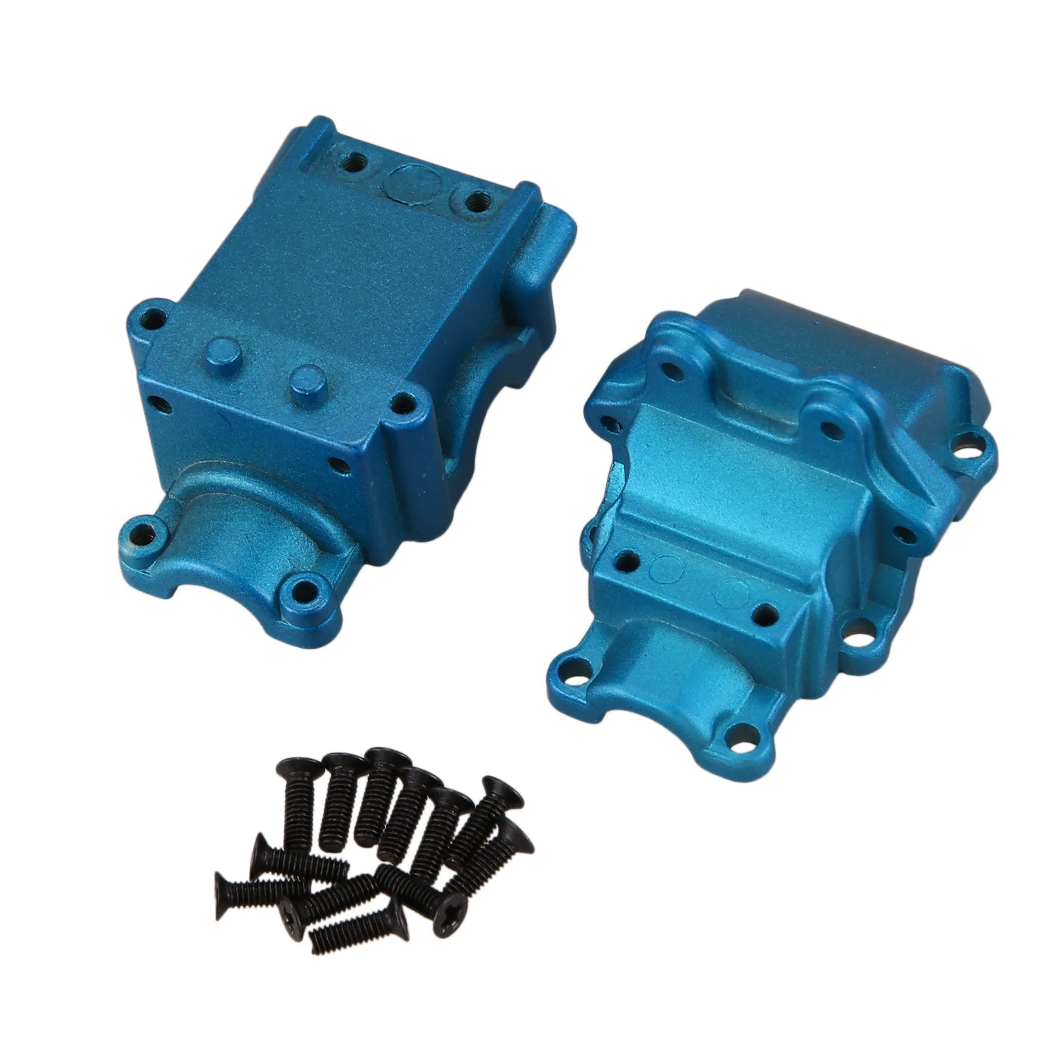 

Metal Wave Box Gear Box Upper and Lower Cover 144001-1254 for 1/14 WLtoys 144001 RC Car Spare Parts,Blue