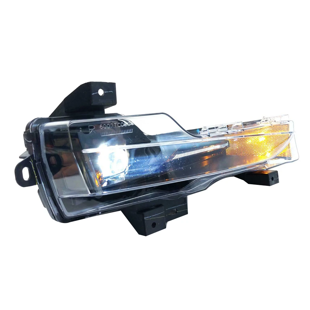 

New Right for 2017 18 19 20 2021 Tesla Model 3 / Y Car Front Fog Light Driving Lamp LED DRL Amber UP-LEVEL US Version