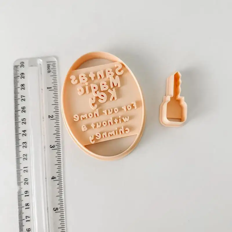 Форма для рождественского печенья s силиконовый штемпель варенье шоколад